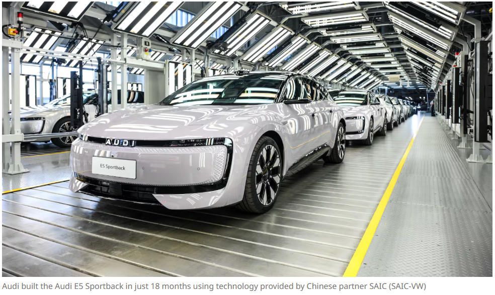 How Chinese EV tech is reshaping global auto design