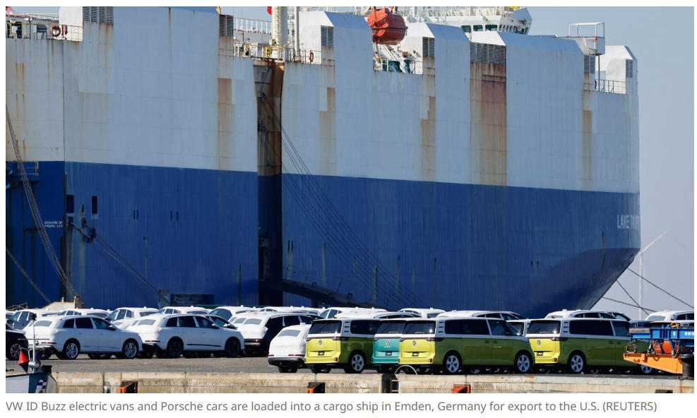 U.S. confirms 15% tariffs on EU auto imports started Aug. 1